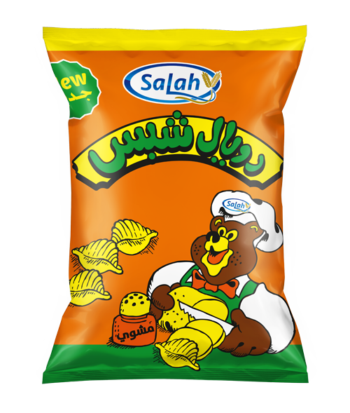 Picture of Royal chips BBQ 120g (12)