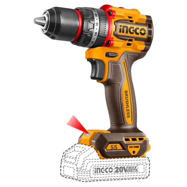 Picture of INGCO 20V Brushless Impact Drill
