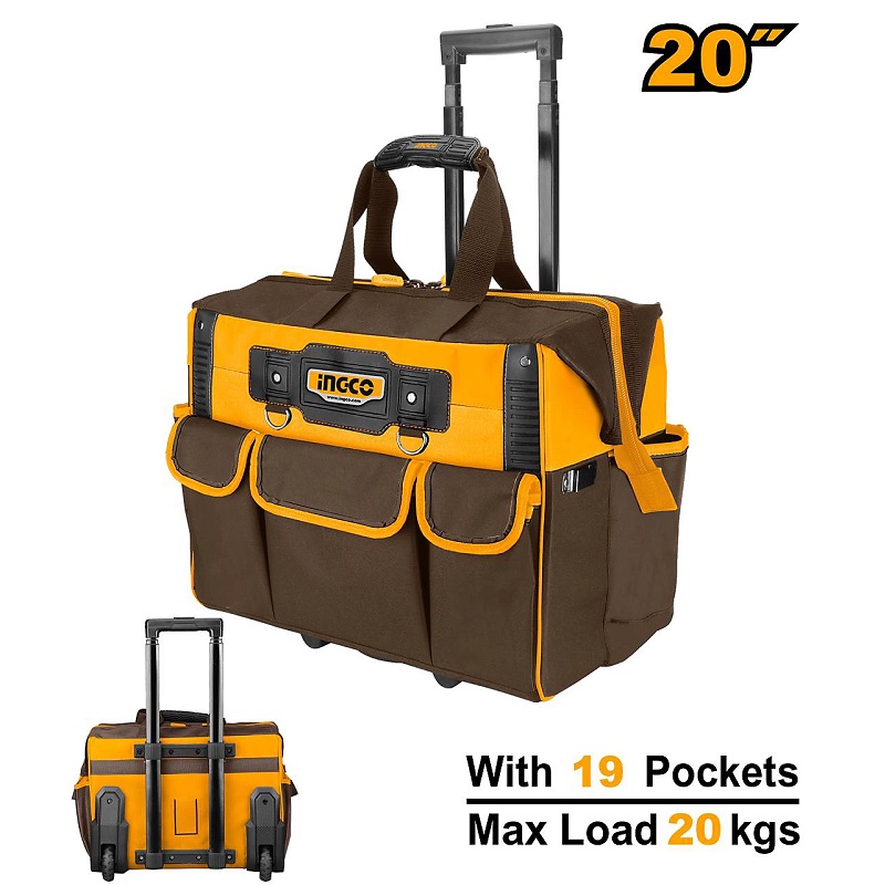 Picture of INGCO 20" Rolling Tool Bag