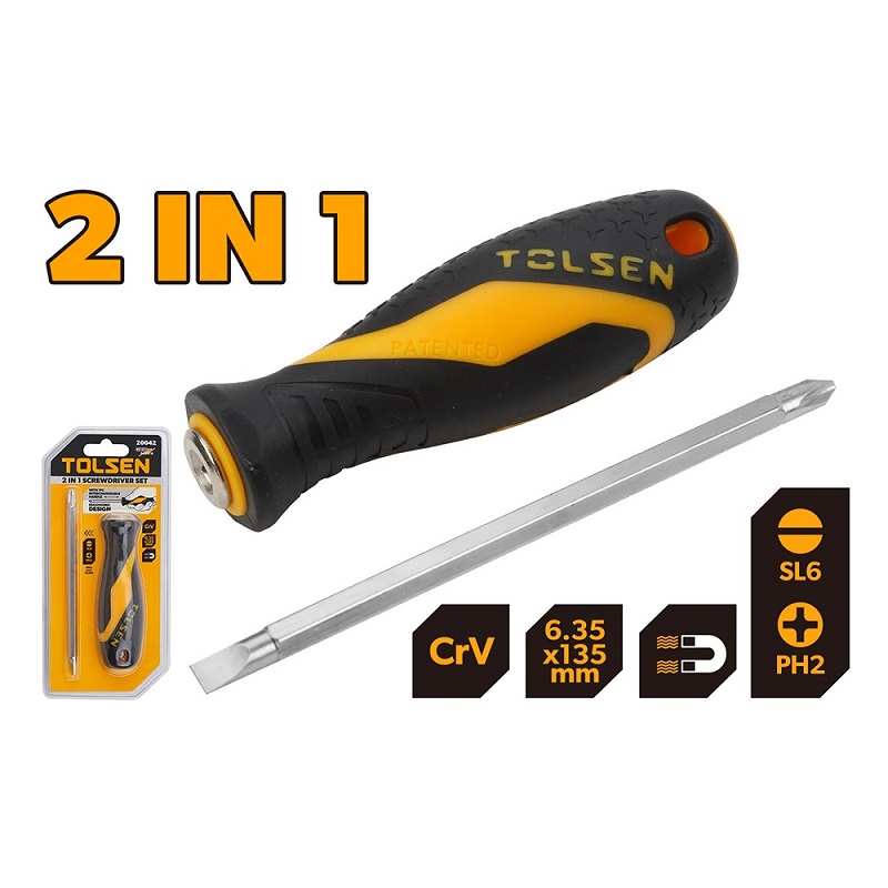 Picture of Tolsen 2 in 1 screwdriver