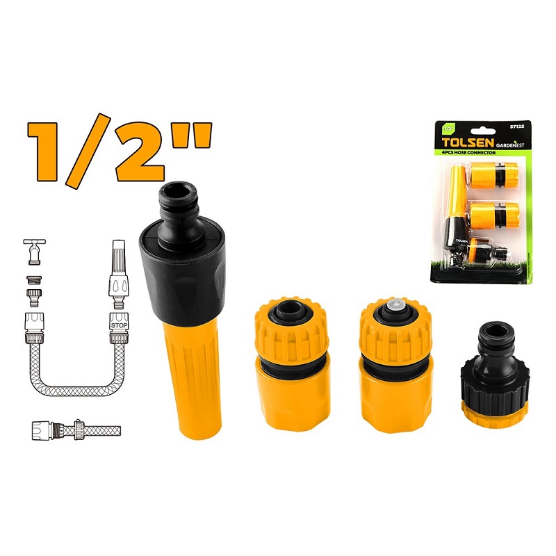 Picture of Tolsen 4pcs Hose Connector