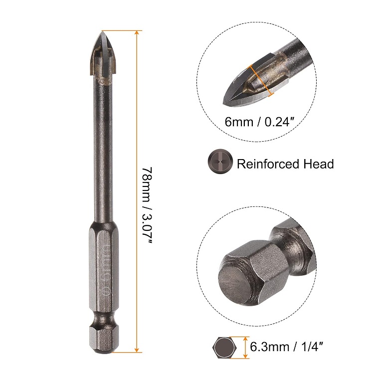 Picture of J2 impact 6mm ceramic bit