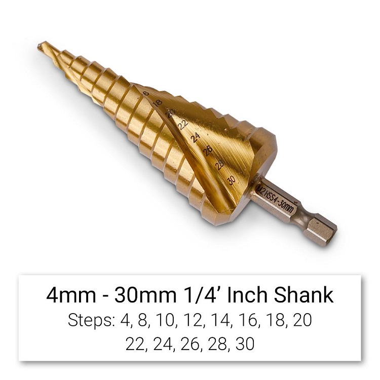 Picture of J2 step drill 4-30mm