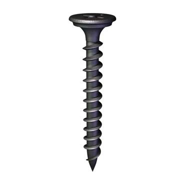 Picture of Black gypsum screw, regular head, 3.5*25mm (1000 pieces)