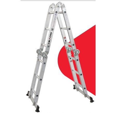 Picture of KAPRO 4*3 Telescopic Aluminum Ladder